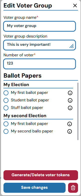 Edit Voter Group Dialog Penpot Screenshot